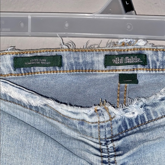 Wild Fable Blue Flare Wide Leg Jeans - Picture 5 of 10